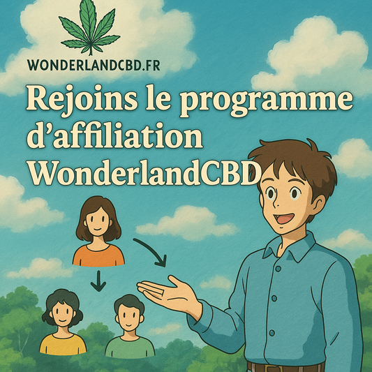 Deviens affilié et gagne de l’argent avec WonderlandCBD